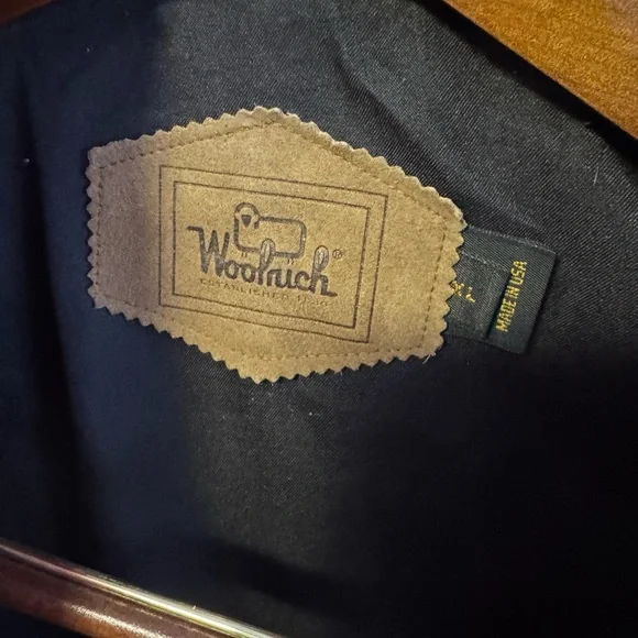 Woolrich wool x-large vintage blanket western 
southwest Aztec striped jacket - Picture 10 of 13